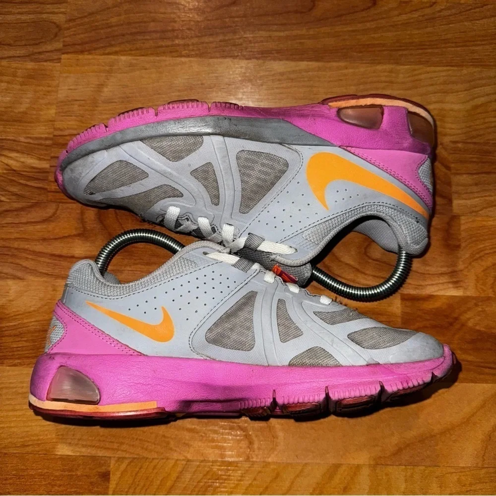 Nike Air Max Sneakers Women 8.5 Run Lite 5 Running Shoes Gray Trainer 631664-003
